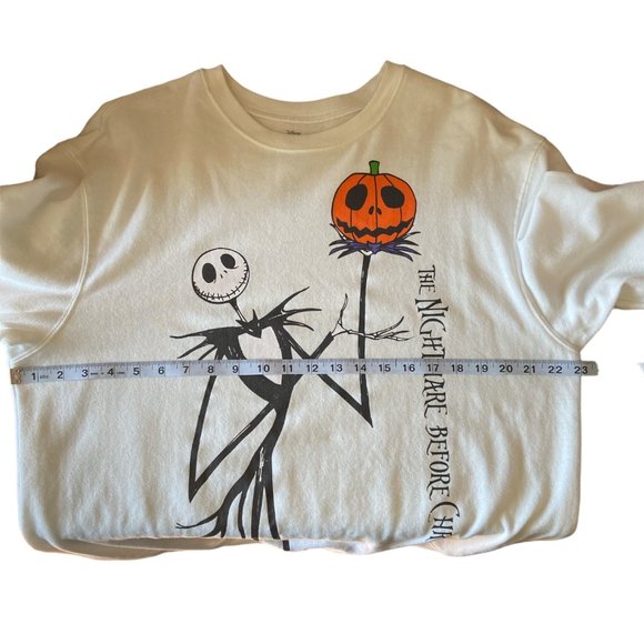 DISNEY TIM BURTON'S THE NIGHTMARE BEFORE CHRISTMAS SWEATSHIRT SIZE 1X - Picture 6 of 12